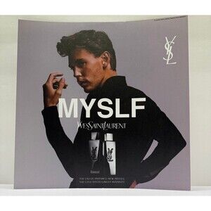 Ultra RARE Yves Saint Laurent MYSLF 18x18 Retail Display Limited YSL Visual